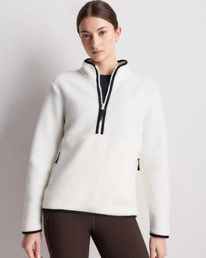 Sherpa Half-Zip Jacket