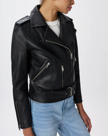 100% Leather Motorcycle Jacket