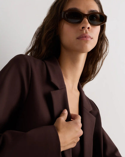 Ultra-Stretch Ponte Open Blazer