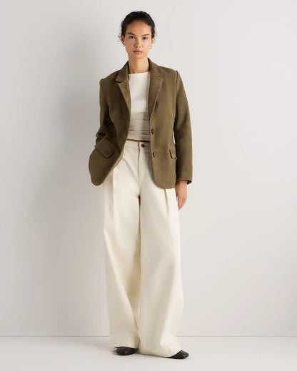 100% Suede Blazer