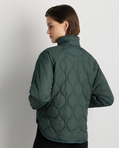 Featherless Quilted Packable Puffer Jacket