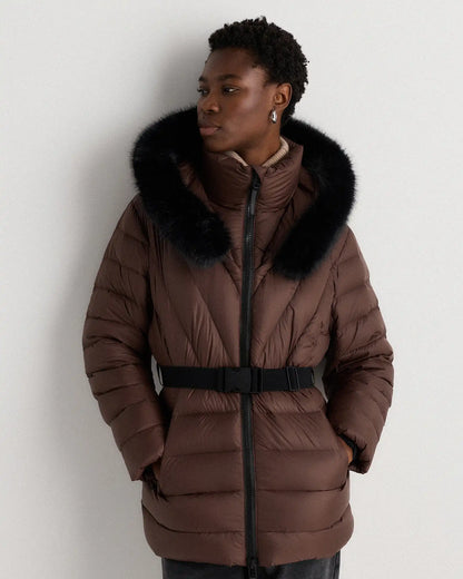 Responsible Down Belted Puffer Coat