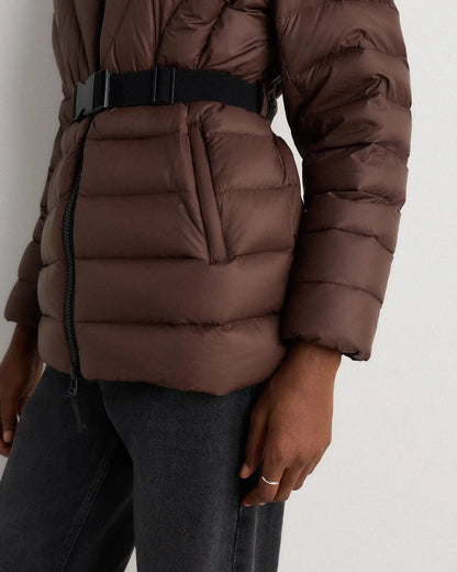 Responsible Down Belted Puffer Coat
