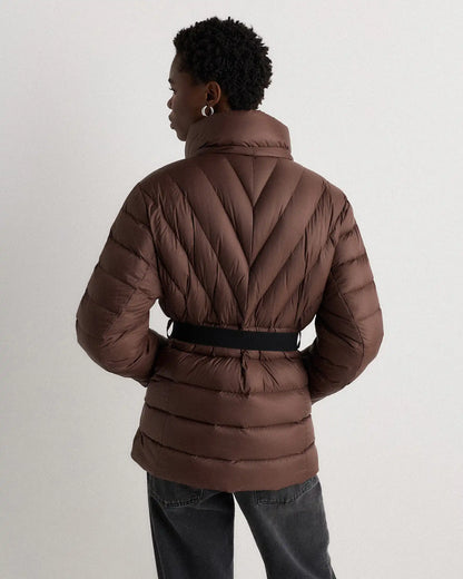 Responsible Down Belted Puffer Coat
