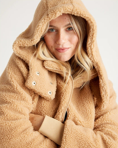 Hooded Sherpa Jacket