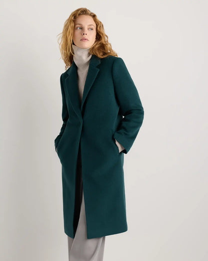 Wool Cashmere Blazer Coat
