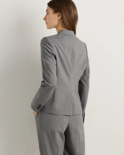 Italian Wool Tailored Blazer