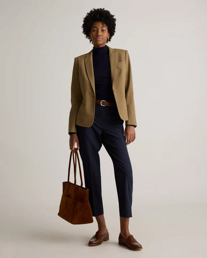 Italian Wool Tailored Blazer