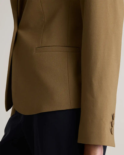 Italian Wool Tailored Blazer