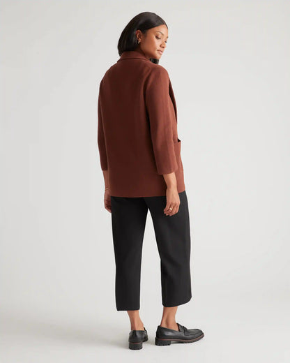 100% Organic Cotton Knit Blazer
