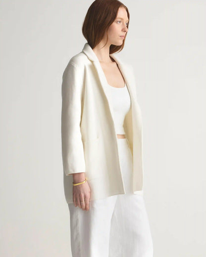 100% Organic Cotton Knit Blazer