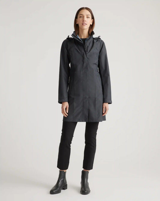 Weather Proof Long Rain Shell Jacket