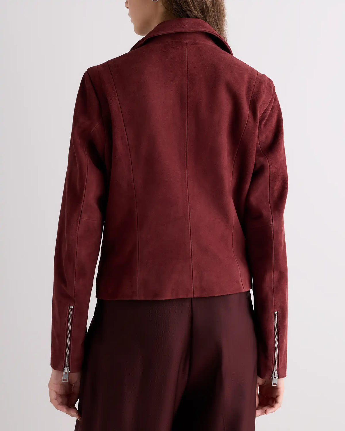 100% Suede Biker Jacket