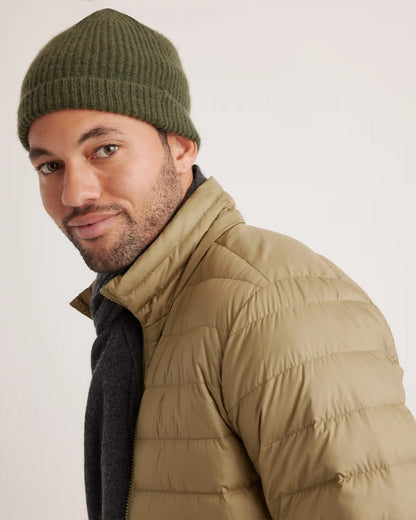 Mongolian Cashmere Ribbed Beanie