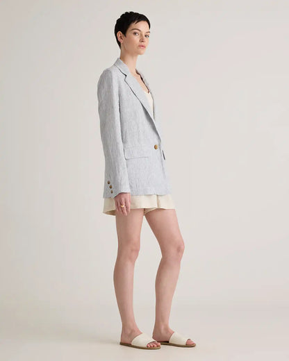 100% European Linen Blazer