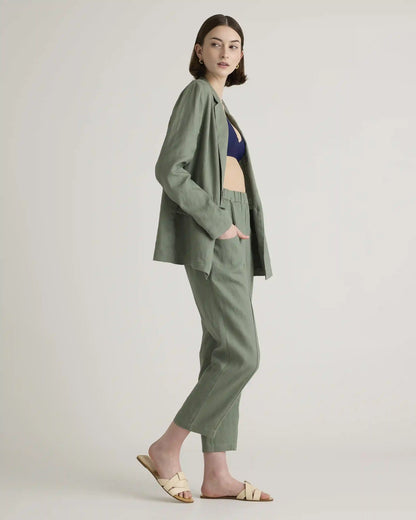 100% European Linen Blazer
