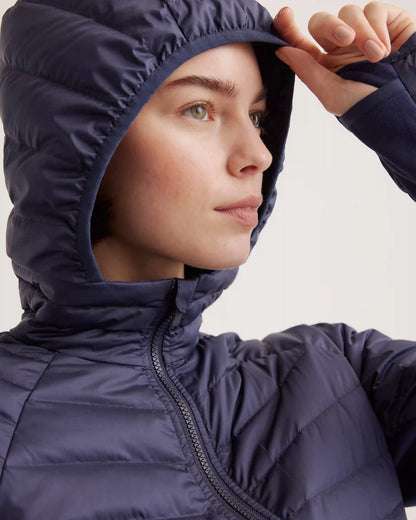 Lightweight Down Packable Long Puffer Jacket