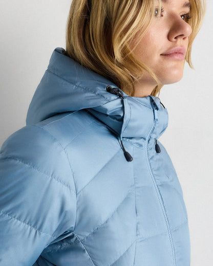 Lightweight Down Packable Puffer Hooded Jacket