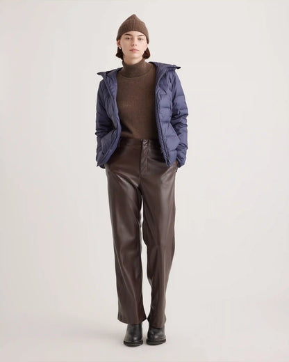 Lightweight Down Packable Puffer Hooded Jacket