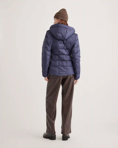 Lightweight Down Packable Puffer Hooded Jacket