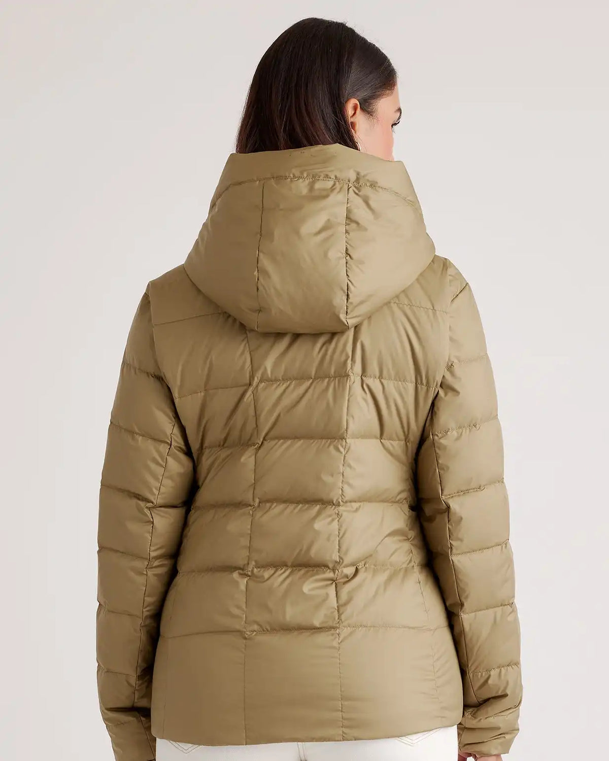 Lightweight Down Packable Puffer Hooded Jacket