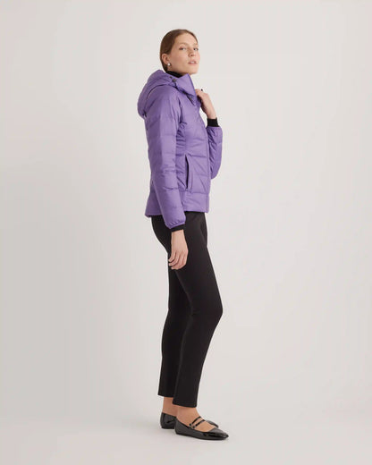 Lightweight Down Packable Puffer Hooded Jacket