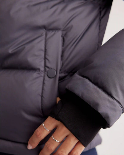 Responsible Down Cropped Puffer Jacket