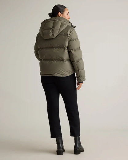 Responsible Down Cropped Puffer Jacket