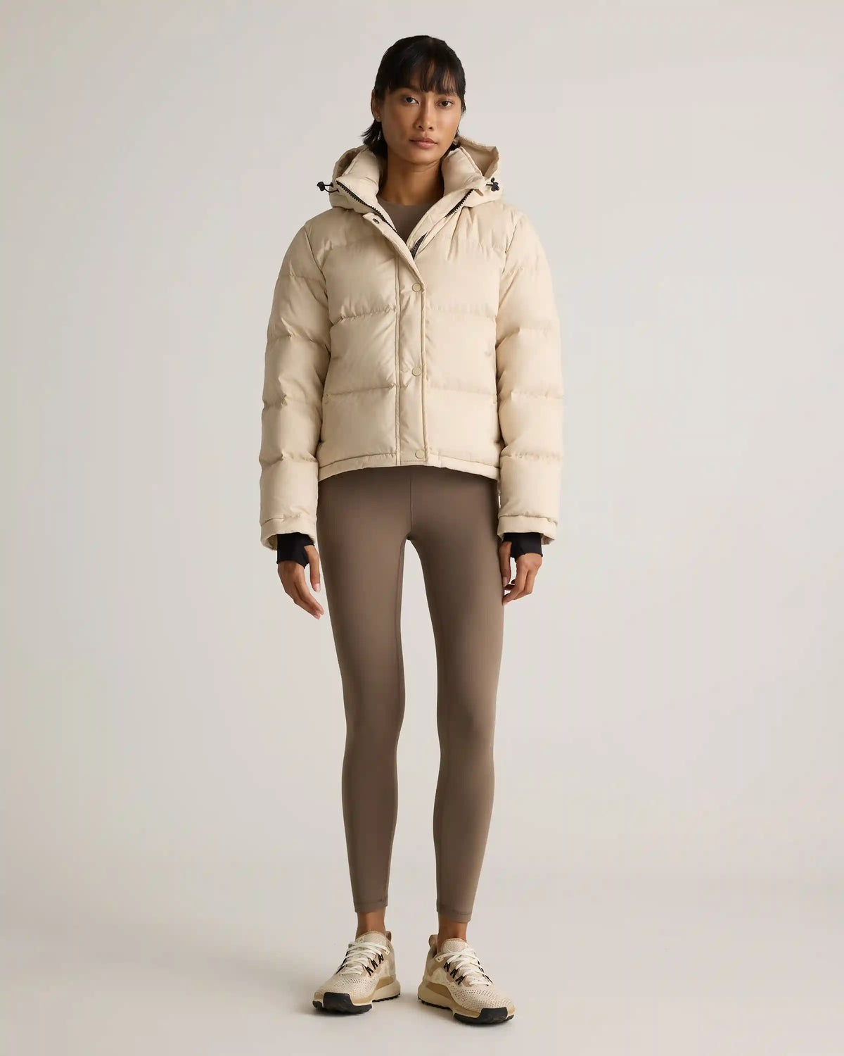 Responsible Down Cropped Puffer Jacket