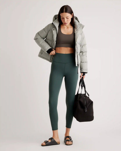 Responsible Down Cropped Puffer Jacket