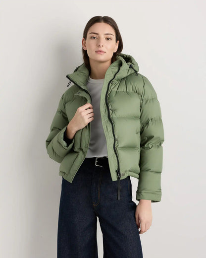 Responsible Down Cropped Puffer Jacket