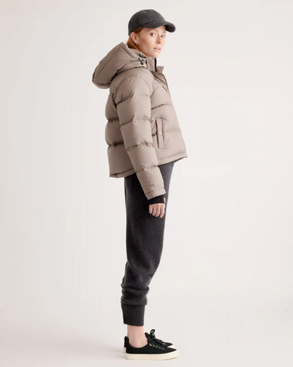 Responsible Down Cropped Puffer Jacket