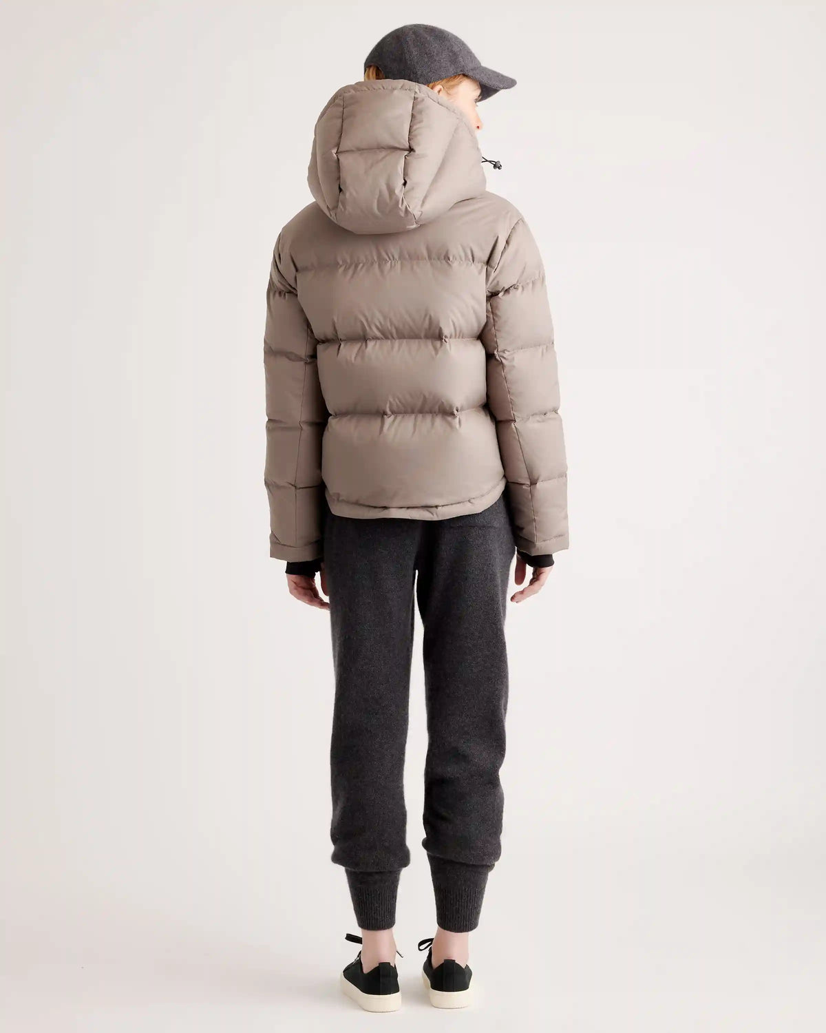Responsible Down Cropped Puffer Jacket