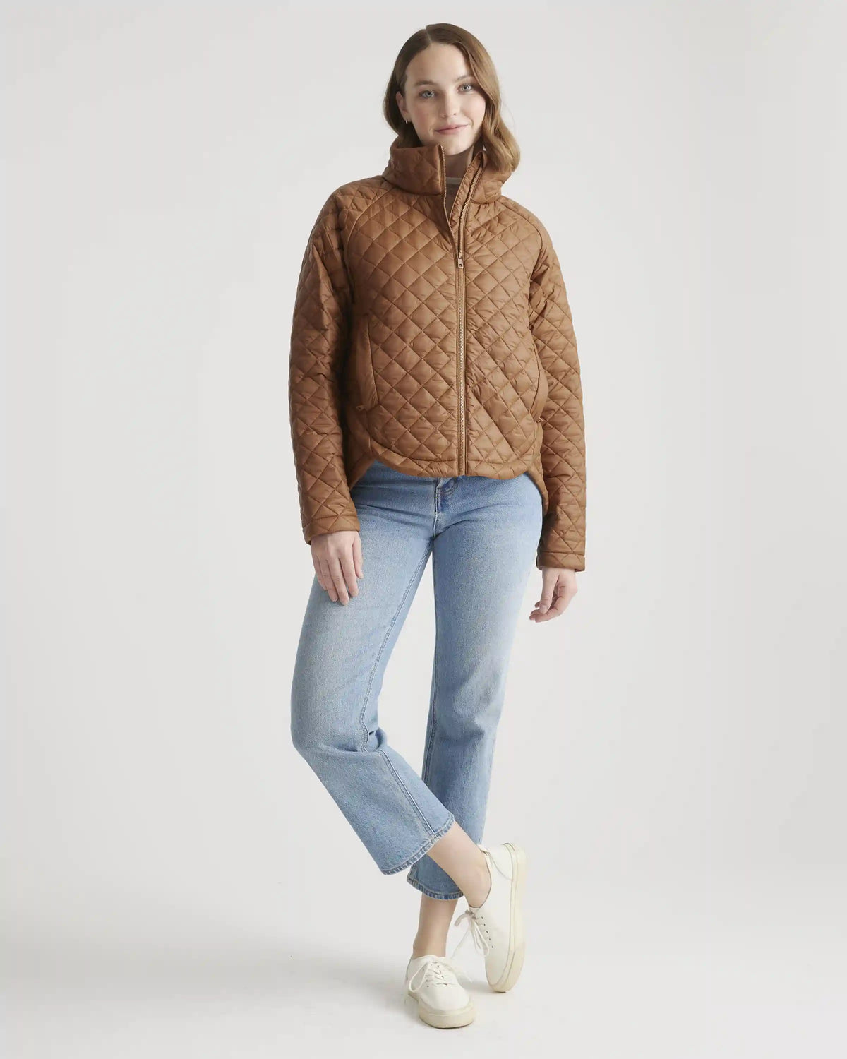Featherless Quilted Puffer Jacket