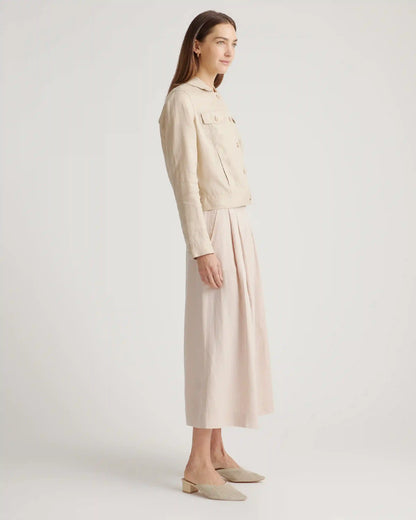 100% European Linen Jacket
