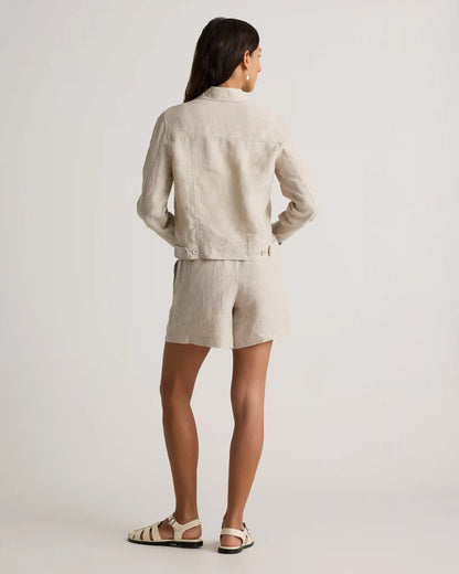 100% European Linen Jacket