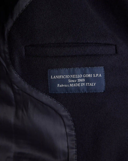 Italian Wool Classic Single-Breasted Coat