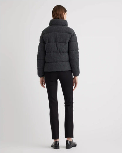 Mongolian Cashmere Puffer Jacket