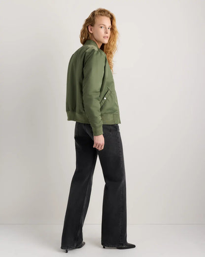 Flight Nylon Bomber Jacket