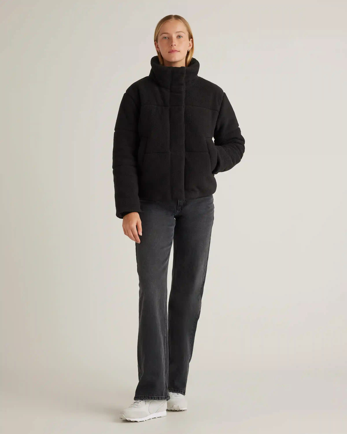 Sherpa Puffer Jacket
