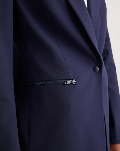 Scuba Single-Breasted Convertible Blazer