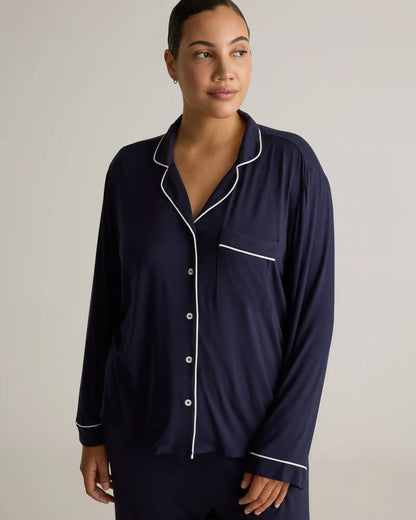 Bamboo Jersey Long Sleeve Pajama Set