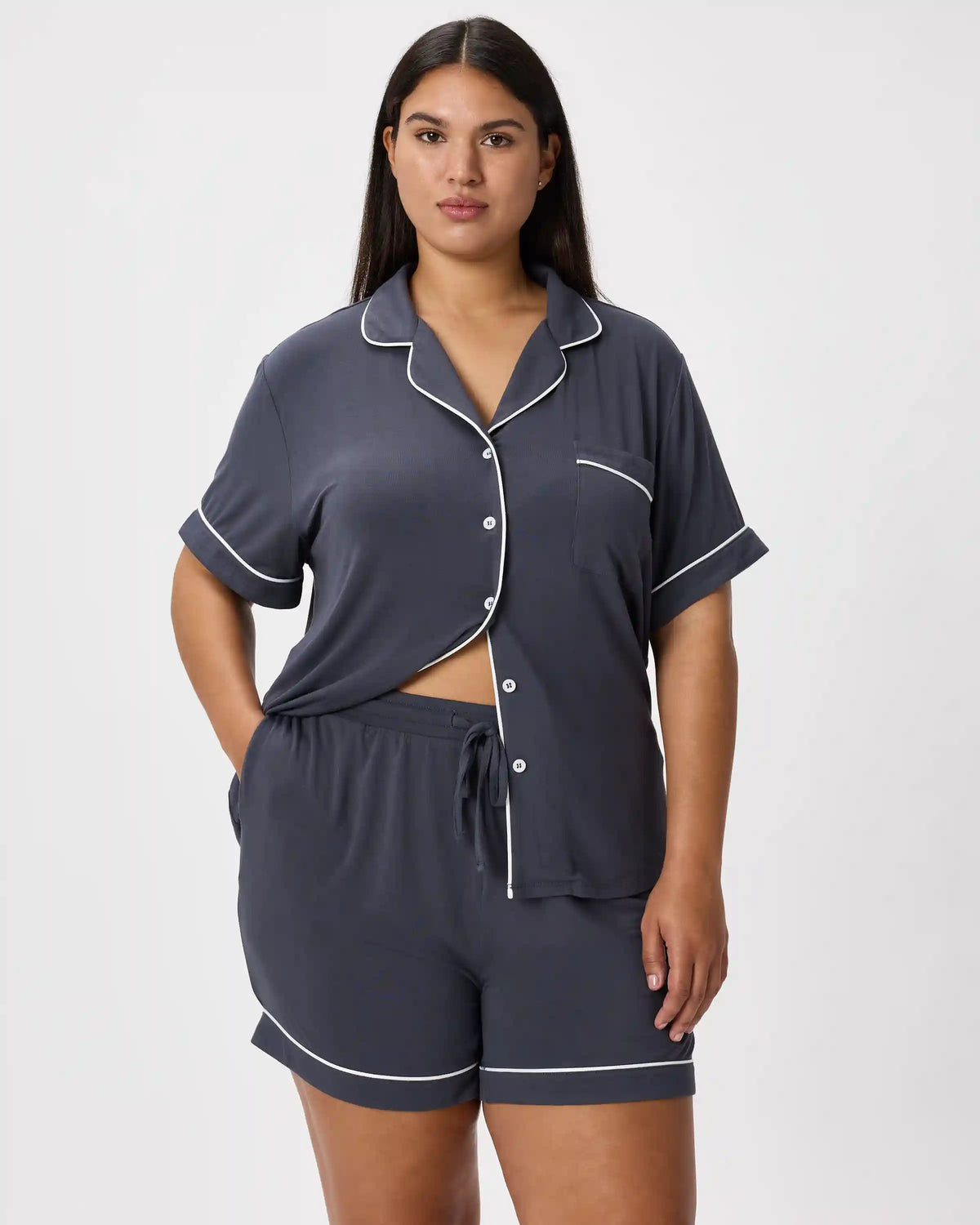 Bamboo Jersey Short Sleeve Pajama Set