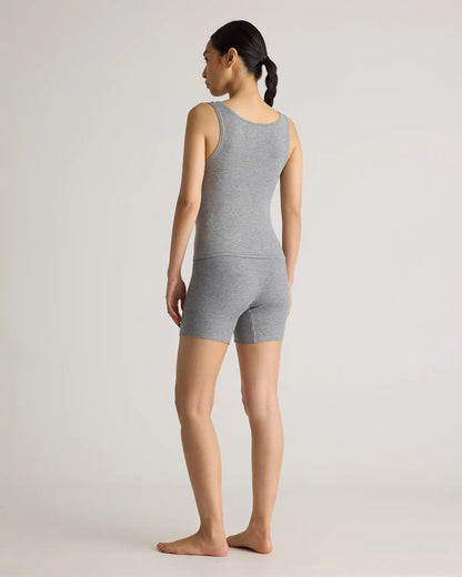 Tencel Rib Cropped Knit Lounge Tank (3-pack)