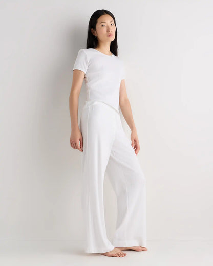Organic Cotton Pointelle Pajama Set