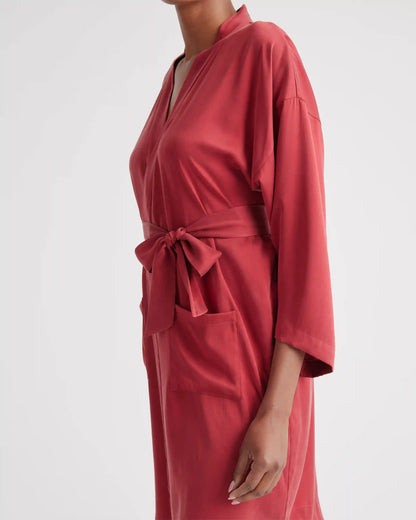 100% Washable Silk Robe