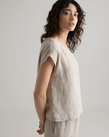 100% European Linen Pajama Set