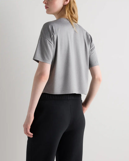 Flowknit Breeze Boxy Cropped Tee