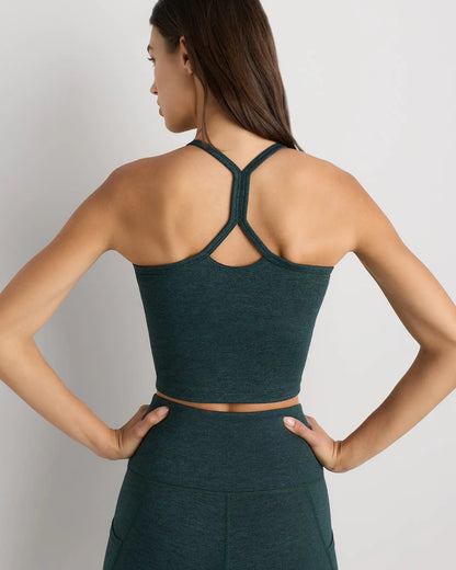 Ultra-Soft Y-Back Cropped Bra Tank
