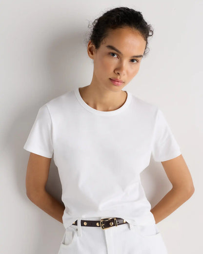 100% Pima Cotton Luxe Touch Slim Fit Tee